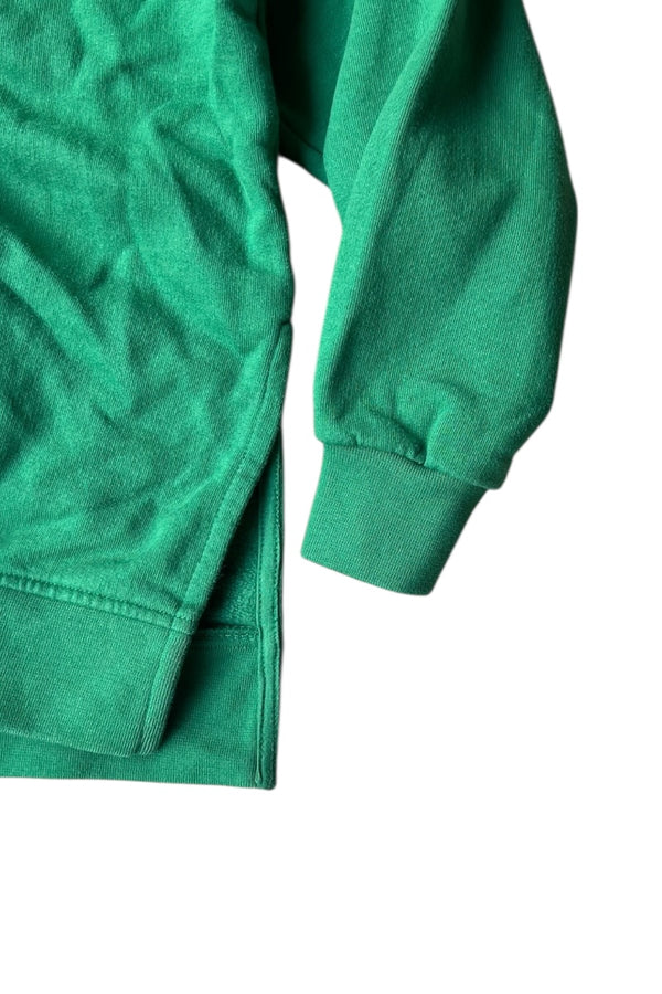 MADE IN PORTUGAL PULLOVER HOODIE SWEATSHIRT / GREEN [SIZE: M USED]