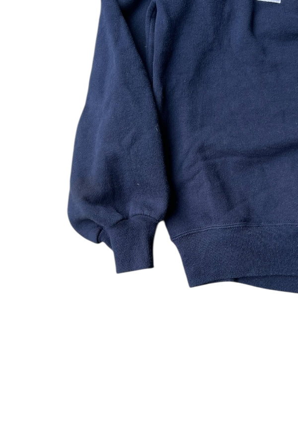 MADE IN USA 90'S YALE COLLEGE SWEATSHIRT / NAVY [SIZE: XL USED]