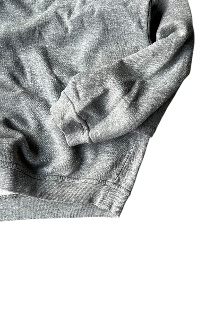 97'S LOGO PRINT SWEATSHIRT / GRAY [SIZE: M USED]