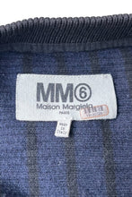 画像をギャラリービューアに読み込む, MADE IN ITALY 19AW VERGIN WOOL KNIT SWEATER / NAVY [SIZE: L USED]
