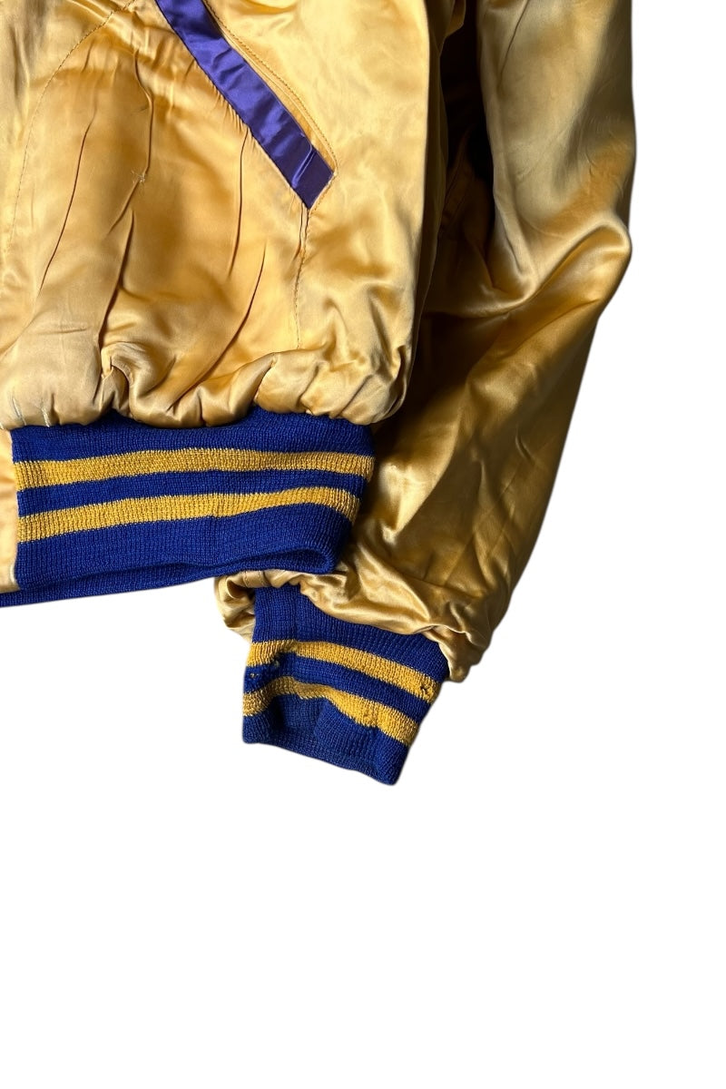 70-80s MAI WOOL STADIUM REVERSIBLE JACKET / NAVY [SIZE: S USED]