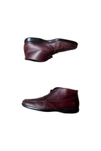 画像をギャラリービューアに読み込む, MADE IN ITALY SQUARE TOE CHUKKA BOOTS / BURGUNDY [SIZE: UK7.5 (26.5cm相当) USED]
