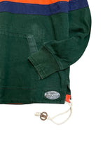 画像をギャラリービューアに読み込む, 90&#39;S FISH AND GAME CLUB CUSTOM FIT RUGGER SHIRT / GREEN [SIZE: M USED]
