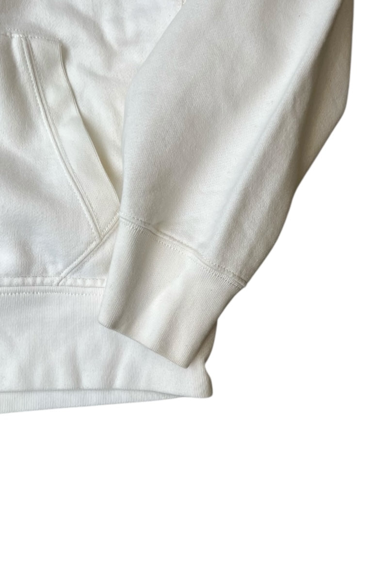 90'S ZIP SWEAT HOODIE / WHITE [SIZE: L USED]