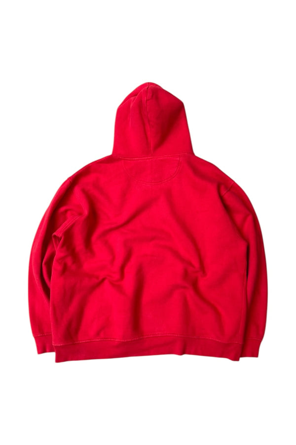 Y2K EARLY 00'S NINTENDO SWEAT HOODIE / RED [SIZE: XL USED]
