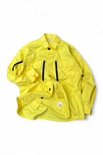 画像をギャラリービューアに読み込む, MADE IN USA COTTON SHIRT JACKET / YELLOW [SIZE: M USED]
