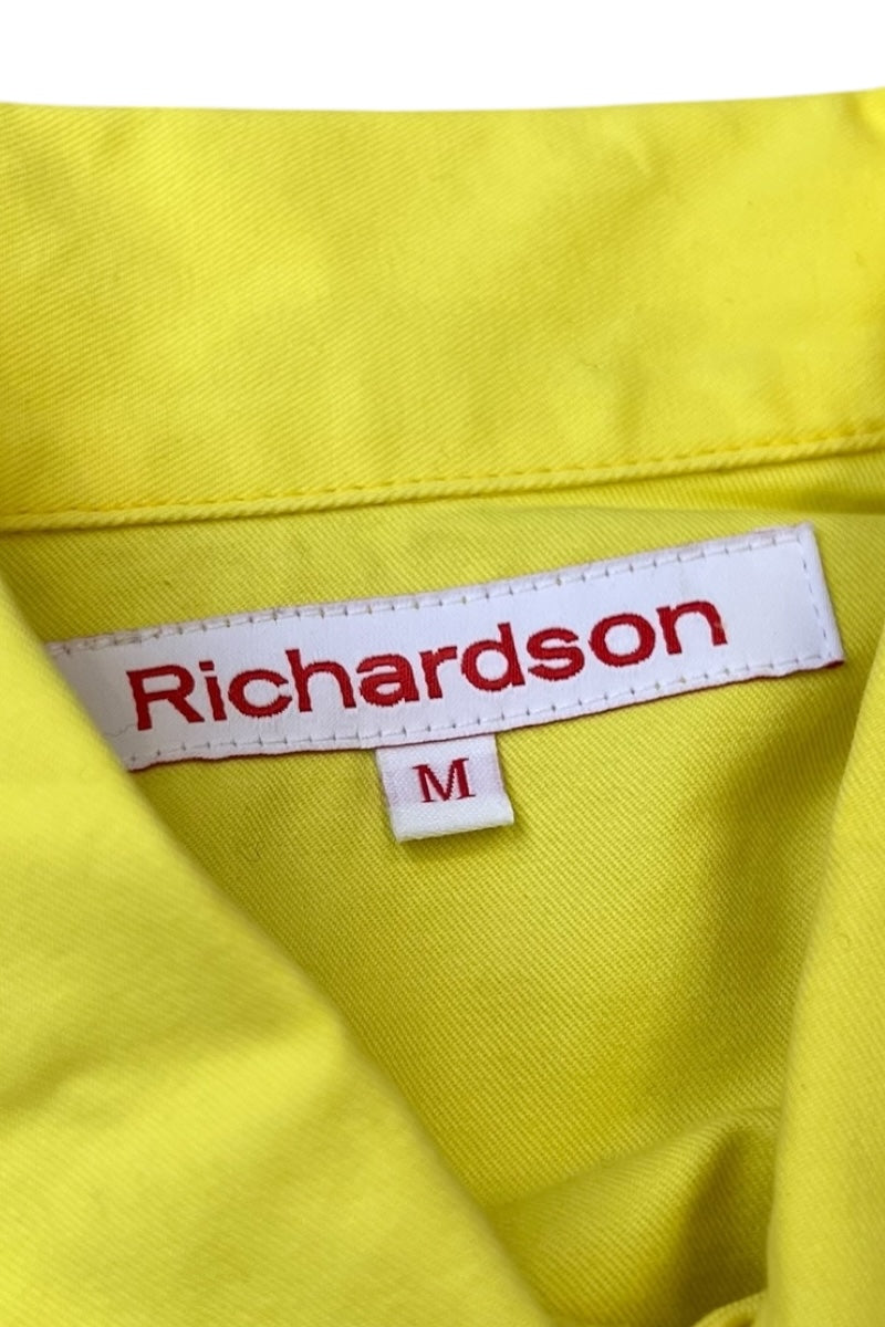 MADE IN USA COTTON SHIRT JACKET / YELLOW [SIZE: M USED]