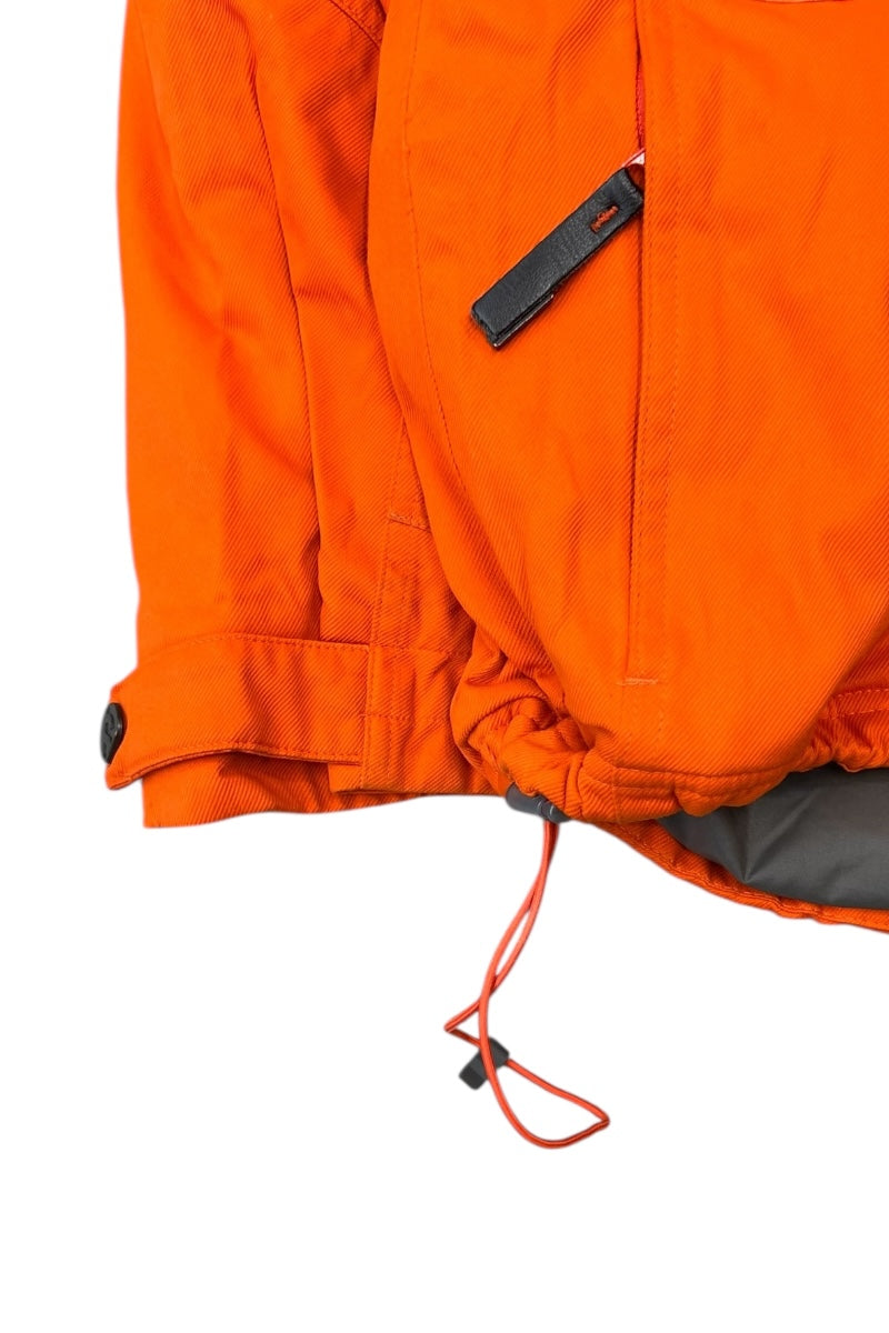 SNOWBOARD PUFF JACKET / ORANGE [SIZE: M USED]
