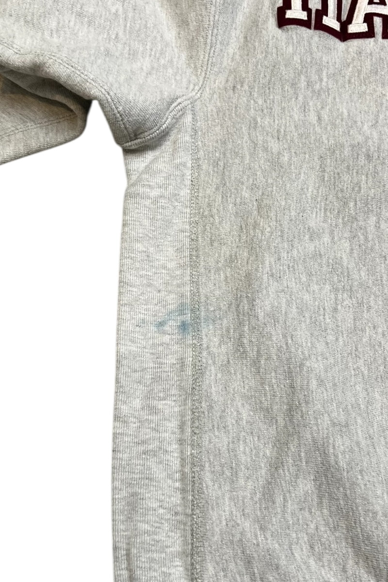 MADE IN USA 90'S HARVARD REVERSE WEAVE SWEATSHIRT / GRAY [SIZE: XL USED]