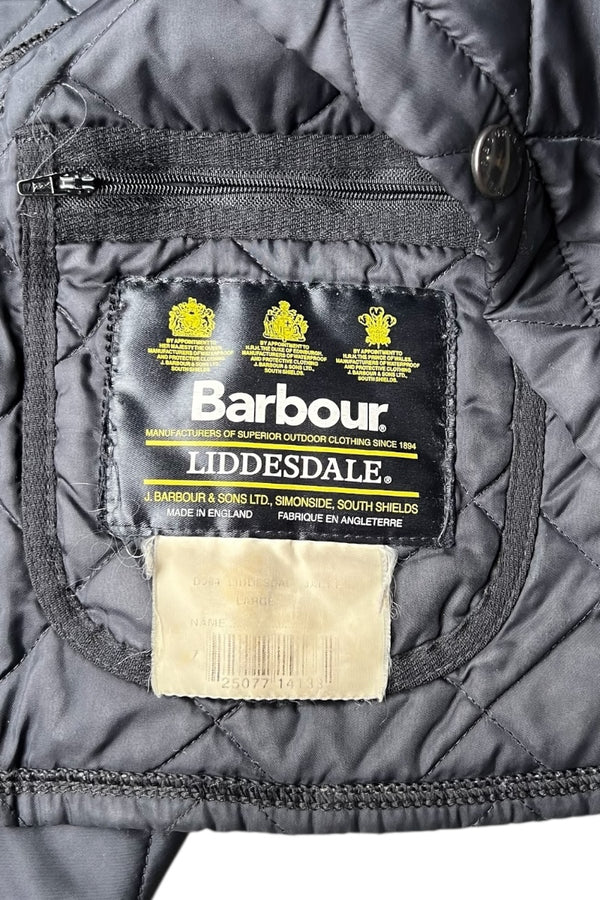 Y2K EARLY 00'S NYLON QUILTING JACKET / BLACK [SIZE: L USED]