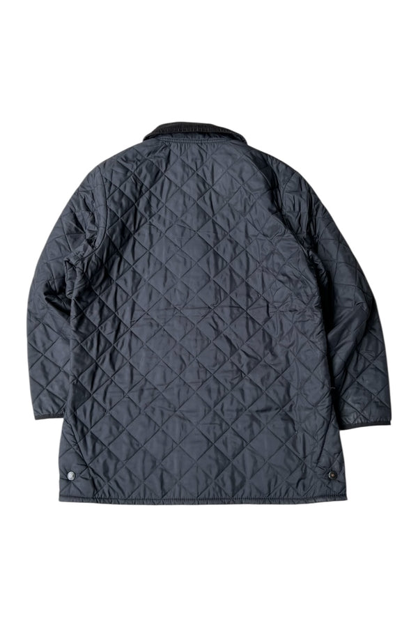 Y2K EARLY 00'S NYLON QUILTING JACKET / BLACK [SIZE: L USED]