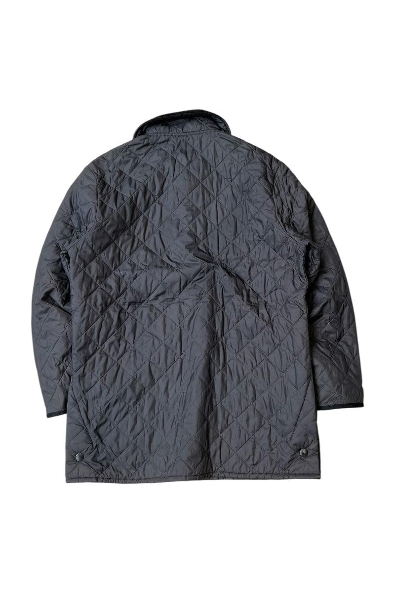 NYLON QUILTING JACKET / BLACK [SIZE: M USED]