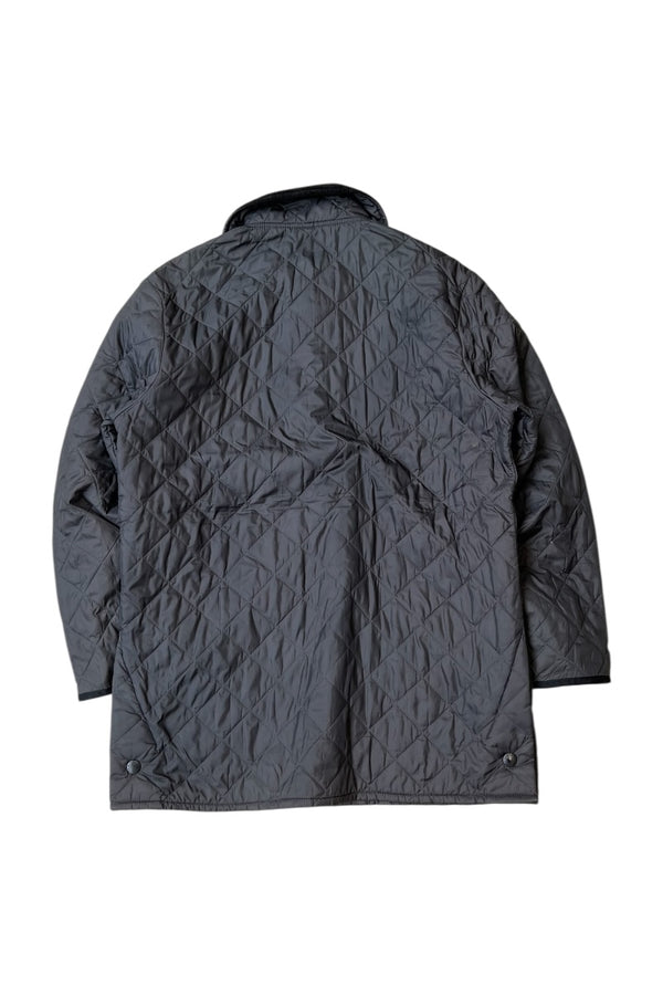 NYLON QUILTING JACKET / BLACK [SIZE: M USED]
