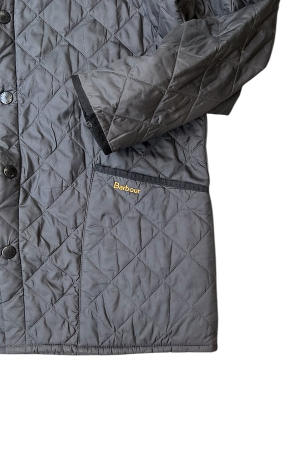 NYLON QUILTING JACKET / BLACK [SIZE: M USED]