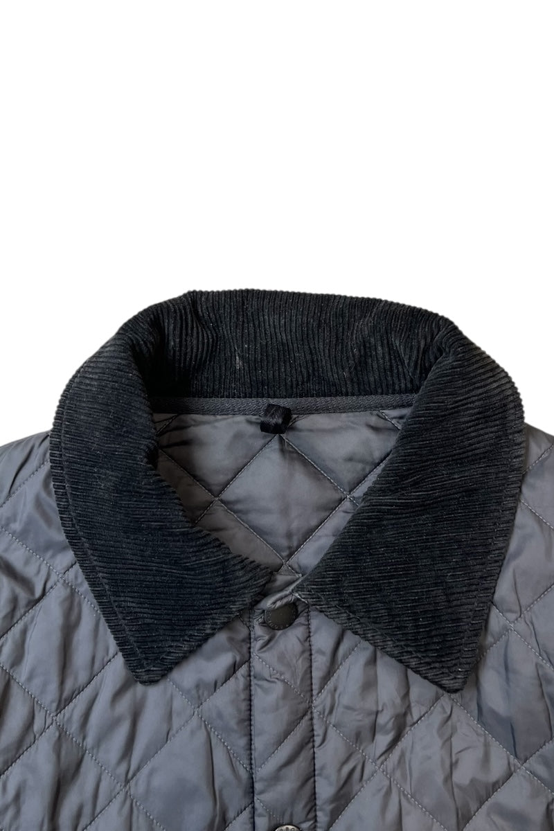 NYLON QUILTING JACKET / BLACK [SIZE: M USED]
