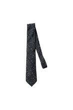 画像をギャラリービューアに読み込む, MADE IN ITALY SILK NECKTIE / BLACK [SIZE: ONE SIZE USED]
