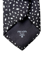 画像をギャラリービューアに読み込む, MADE IN ITALY SILK NECKTIE / BLACK [SIZE: ONE SIZE USED]
