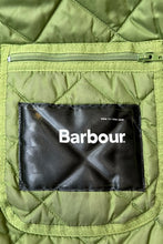 画像をギャラリービューアに読み込む, NYLON QUILTING JACKET / GREEN [SIZE: L USED]
