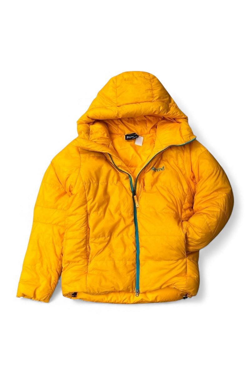 19'S 800FILL GOOSE DOWN JACKET / YELLOW [SIZE: S USED]