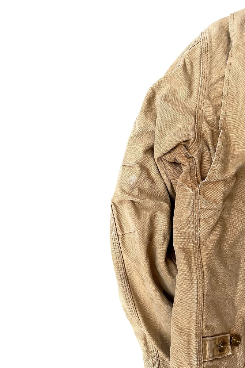 90s-Y2K Early 00s Traditional Jacket, USA Spec / Beige [SIZE: M USED]