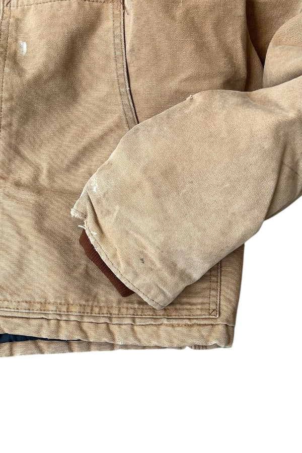 90s-Y2K Early 00s Traditional Jacket, USA Spec / Beige [SIZE: M USED]