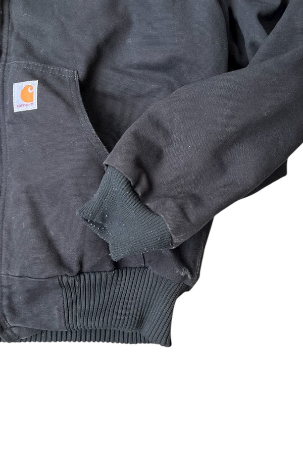 MADE IN USA 21'S DUCK ACTIVE JACKET FLEECE LINER / BLACK [SIZE: S USED]