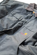 画像をギャラリービューアに読み込む, Y2K EARLY 00&#39;S NYLON DUCK TRADITIONAL COAT QUILTING LINER / BLACK [SIZE: L USED]
