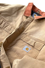 画像をギャラリービューアに読み込む, MADE IN MEXICO 12&#39;S DUCK TRADITIONAL COAT QUILTING LINER / BEIGE [SIZE: XL USED]
