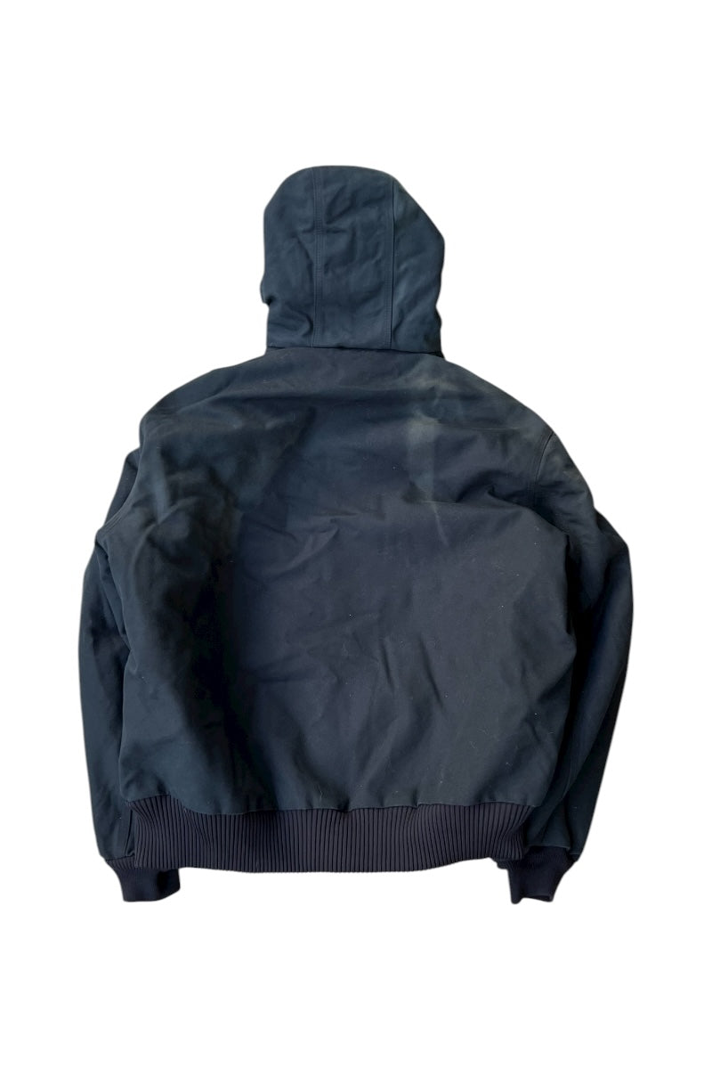 MADE IN USA Y2K 05'S DUCK ACTIVE JACKET FLEECE LINER / BLACK [SIZE: L USED]