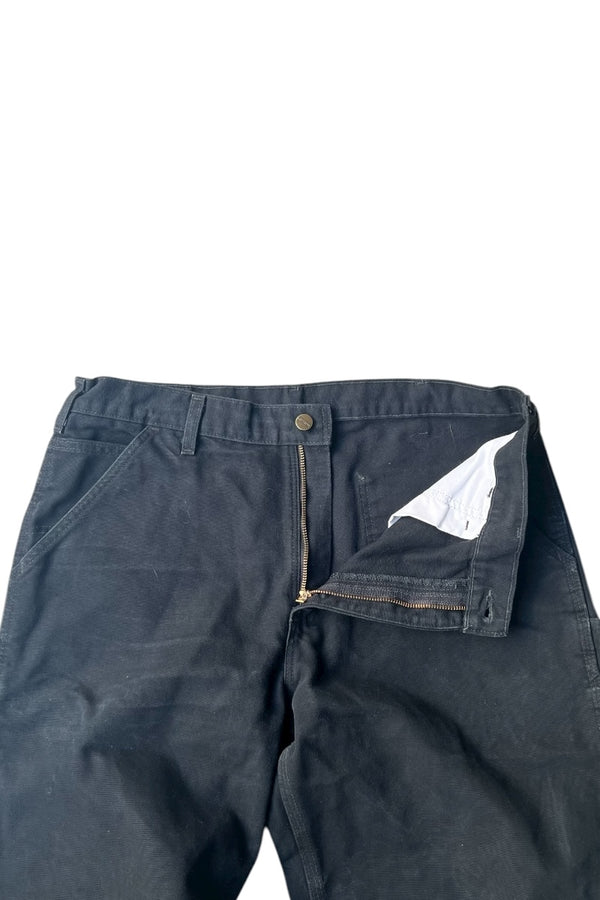 MADE IN MEXICO 16'S DUCK PAINTER PANTS / BLACK [SIZE: 35 USED]