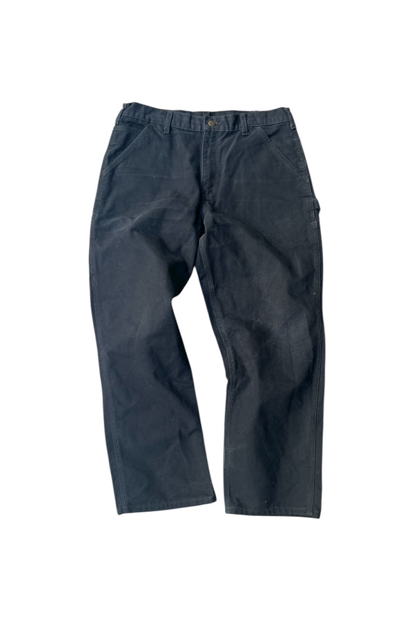 MADE IN MEXICO 16'S DUCK PAINTER PANTS / BLACK [SIZE: 35 USED]