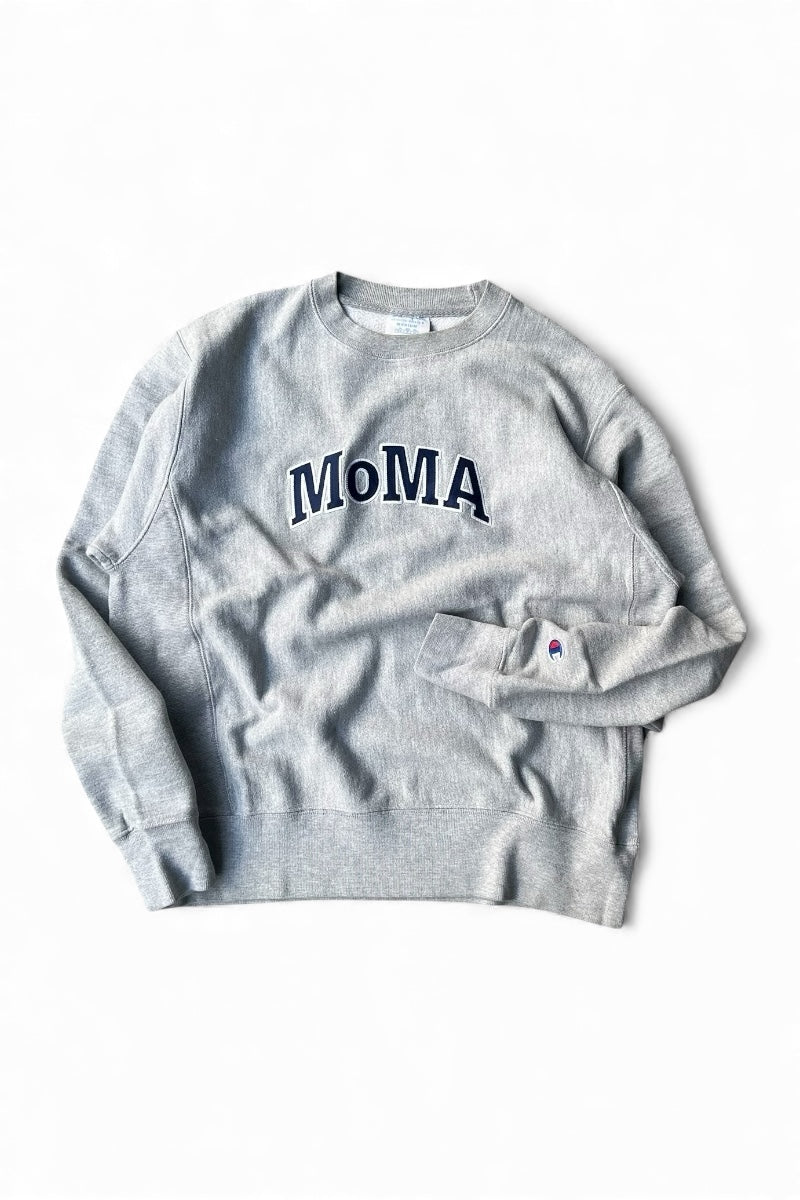 REVERSE WEAVE MOMA SWEATSHIRT / GRAY [SIZE: M USED]
