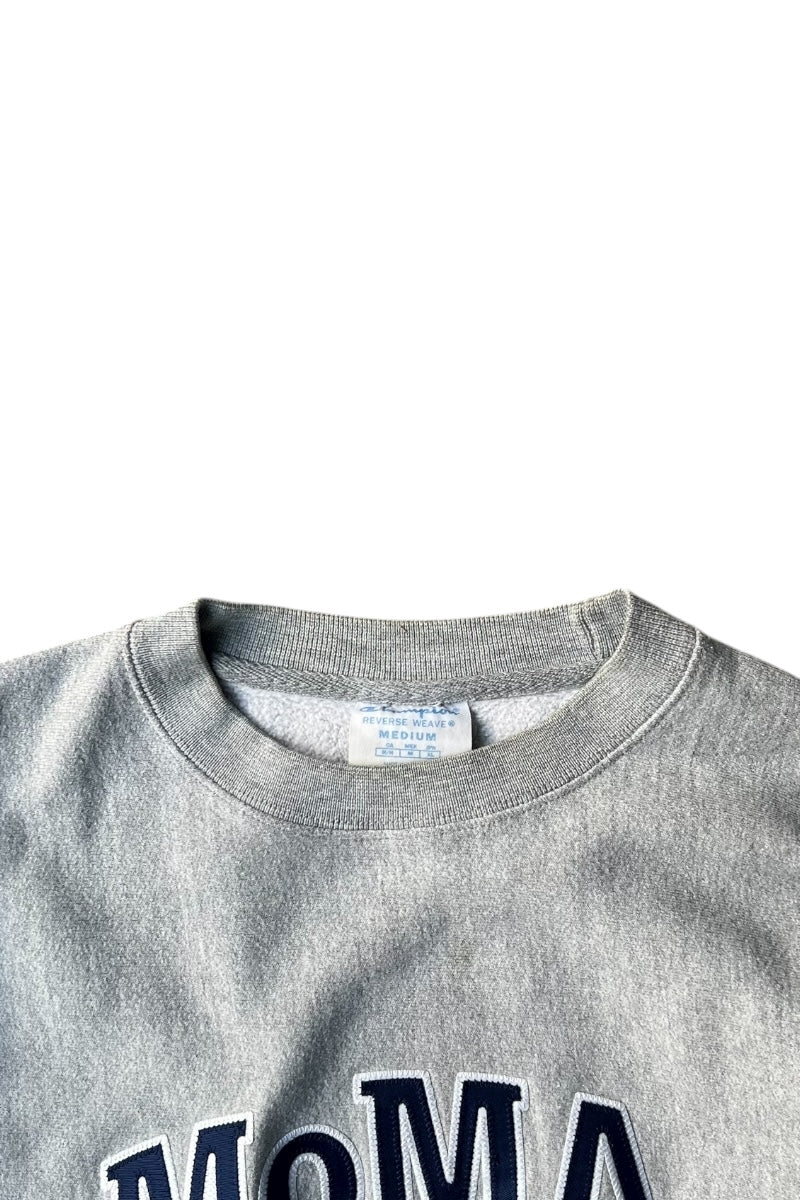 REVERSE WEAVE MOMA SWEATSHIRT / GRAY [SIZE: M USED]