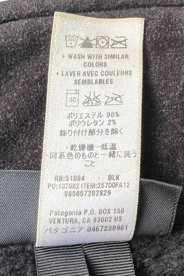 12FA ZIP FLEECE JACKET POLARTEC / BLACK [SIZE: M USED]