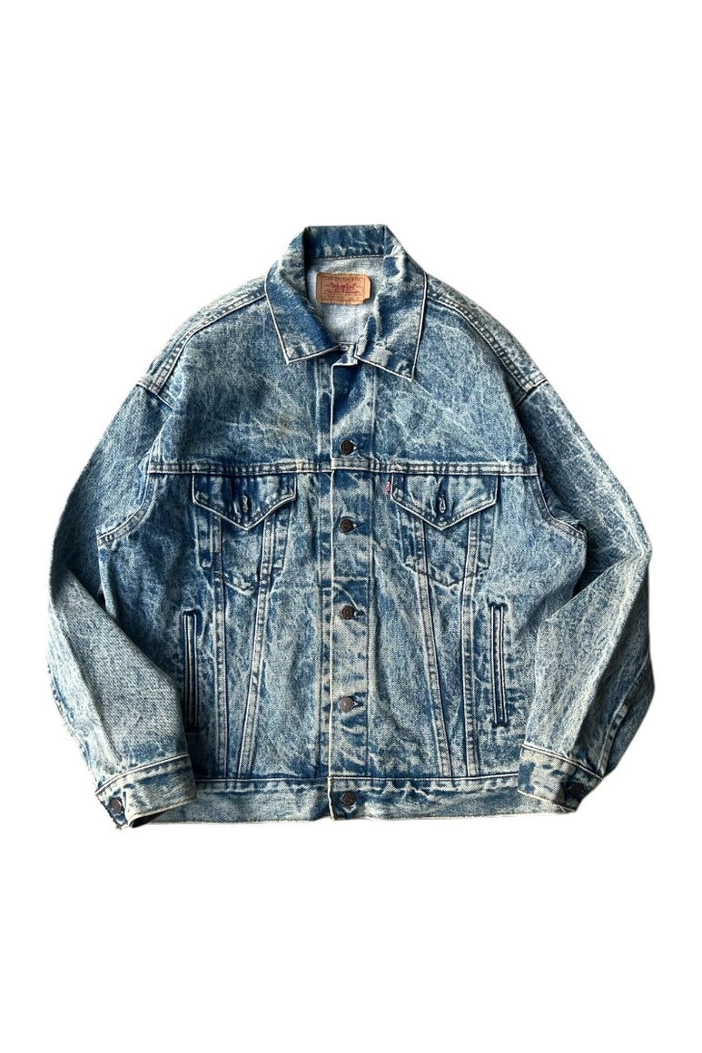 MADE IN USA 87'S 70507 0219 DENIM JACKET / INDIGO [SIZE: M USED]