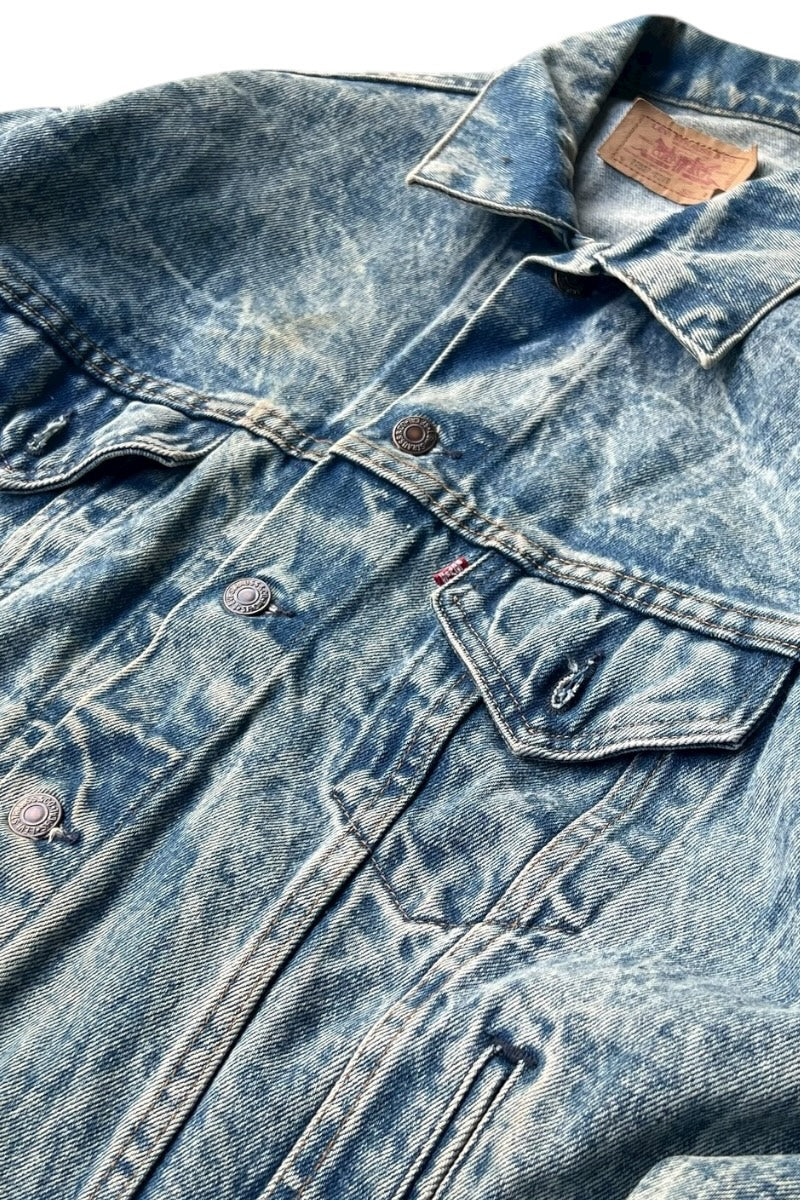 MADE IN USA 87'S 70507 0219 DENIM JACKET / INDIGO [SIZE: M USED]