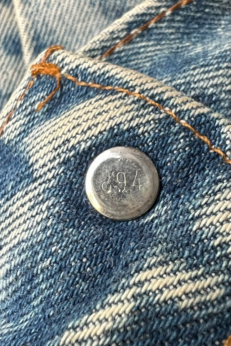 MADE IN USA 87'S 70507 0219 DENIM JACKET / INDIGO [SIZE: M USED]