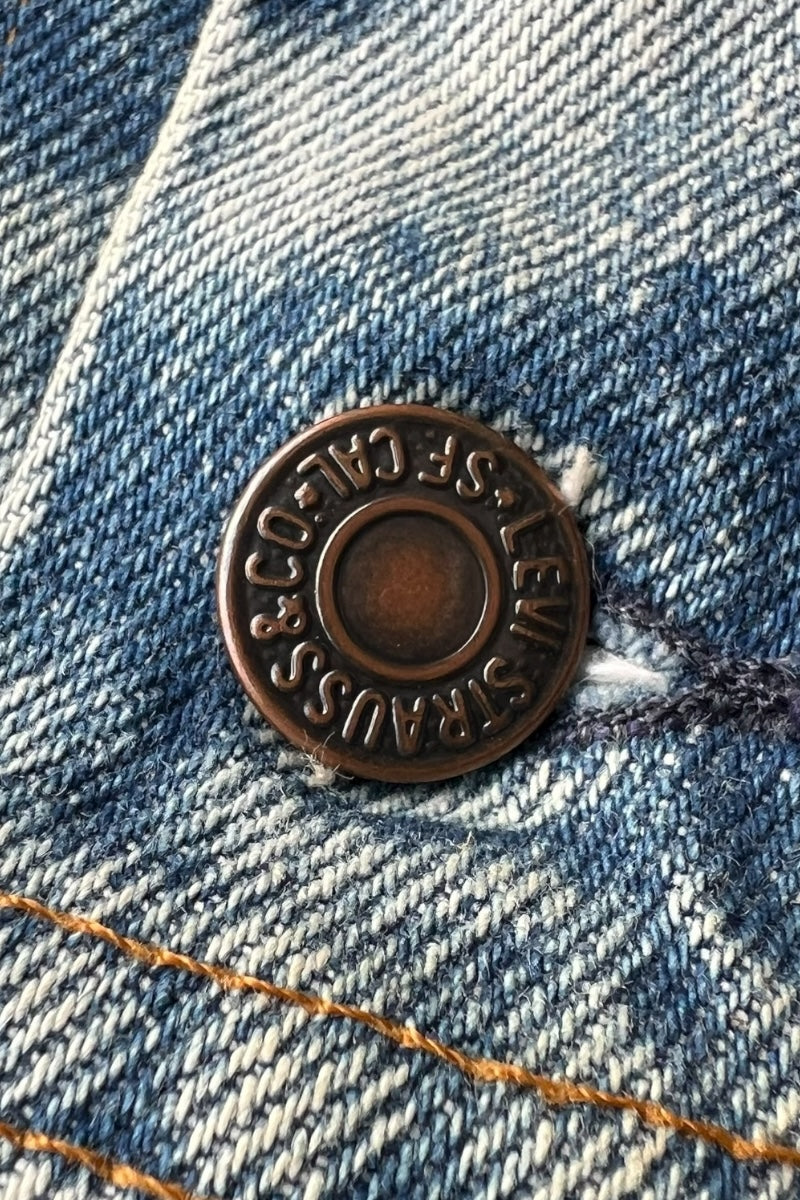MADE IN USA 87'S 70507 0219 DENIM JACKET / INDIGO [SIZE: M USED]
