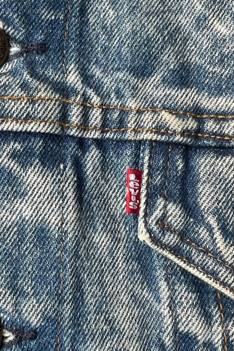 MADE IN USA 87'S 70507 0219 DENIM JACKET / INDIGO [SIZE: M USED]