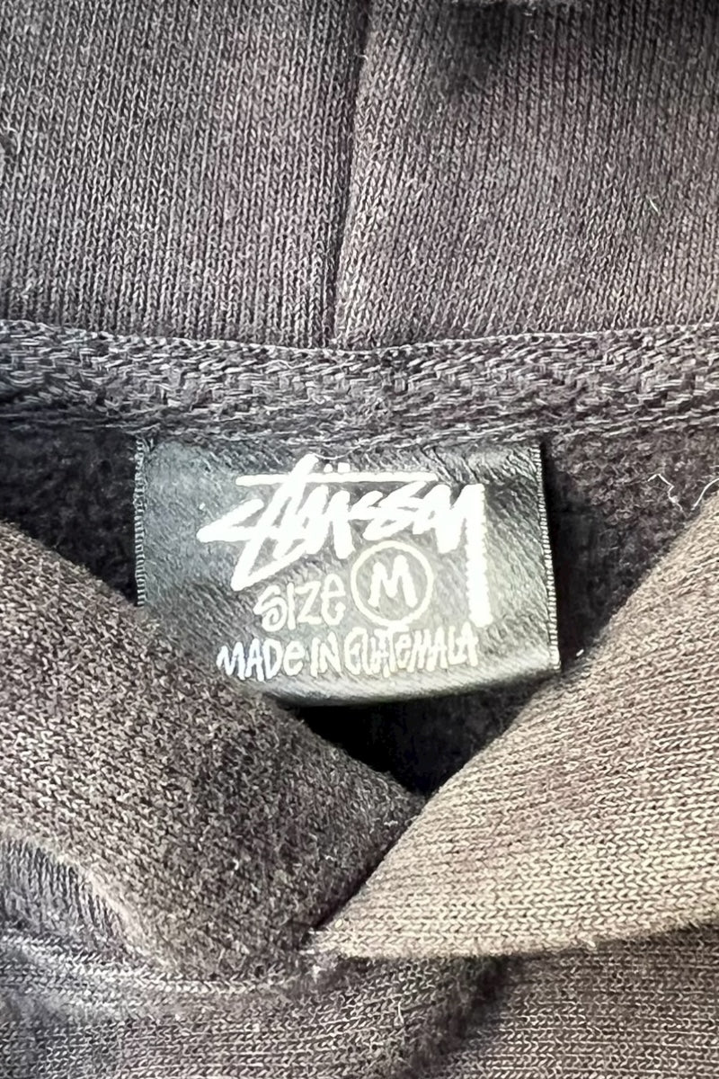 LOGO HOODIE SWEATSHIRT / BLACK [SIZE: M USED]