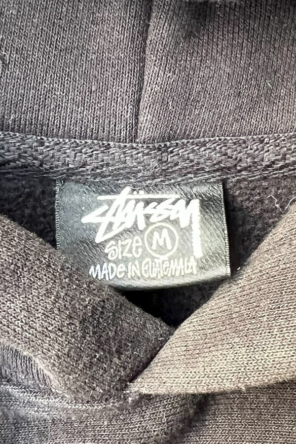 LOGO HOODIE SWEATSHIRT / BLACK [SIZE: M USED]