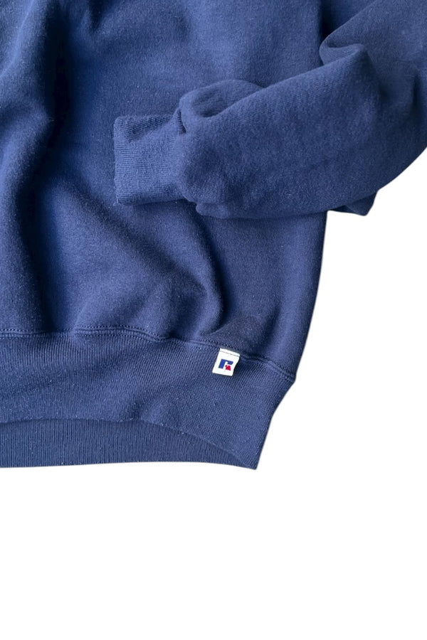 MADE IN USA 90'S BICOLOR SWEATSHIRT / NAVY [SIZE: M USED]
