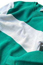 画像をギャラリービューアに読み込む, MADE IN USA 90'S BICOLOR SWEATSHIRT / GREEN [SIZE: M USED]
