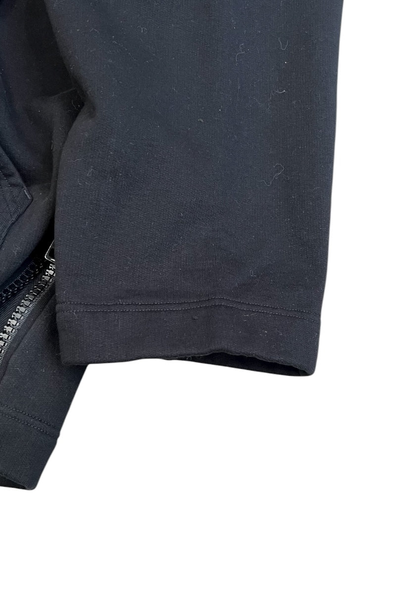 ZIP HOODIE SWEATSHIRT / BLACK [SIZE: M USED]
