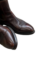 画像をギャラリービューアに読み込む, MADE IN ITALY LEATHER SIDE GORE BOOTS / BROWN [SIZE: 7 (27cm相当) USED]
