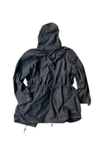 画像をギャラリービューアに読み込む, 90&#39;S ZIP UP OILED HOODIE JACKET / BLACK [SIZE: XL USED]
