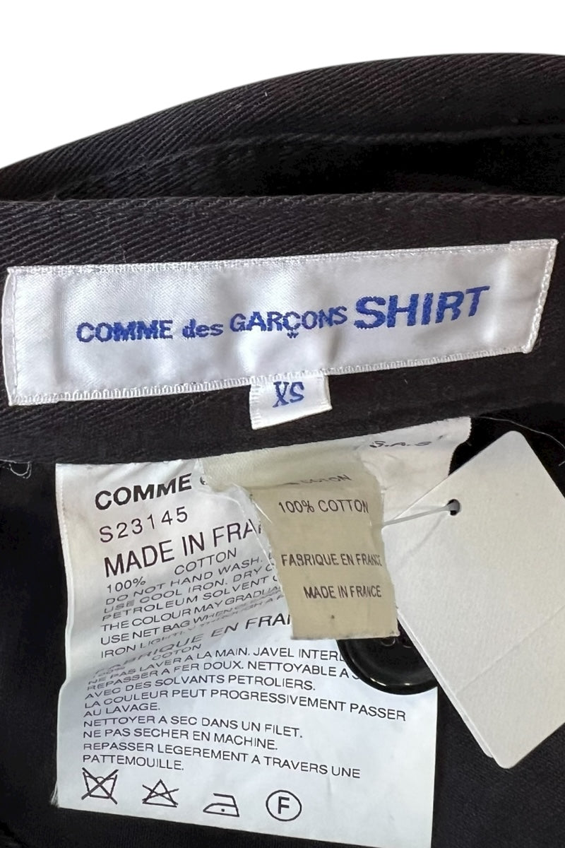 MADE IN FRANCE 15SS WORK PANTS / BLACK [SIZE: XS USED]