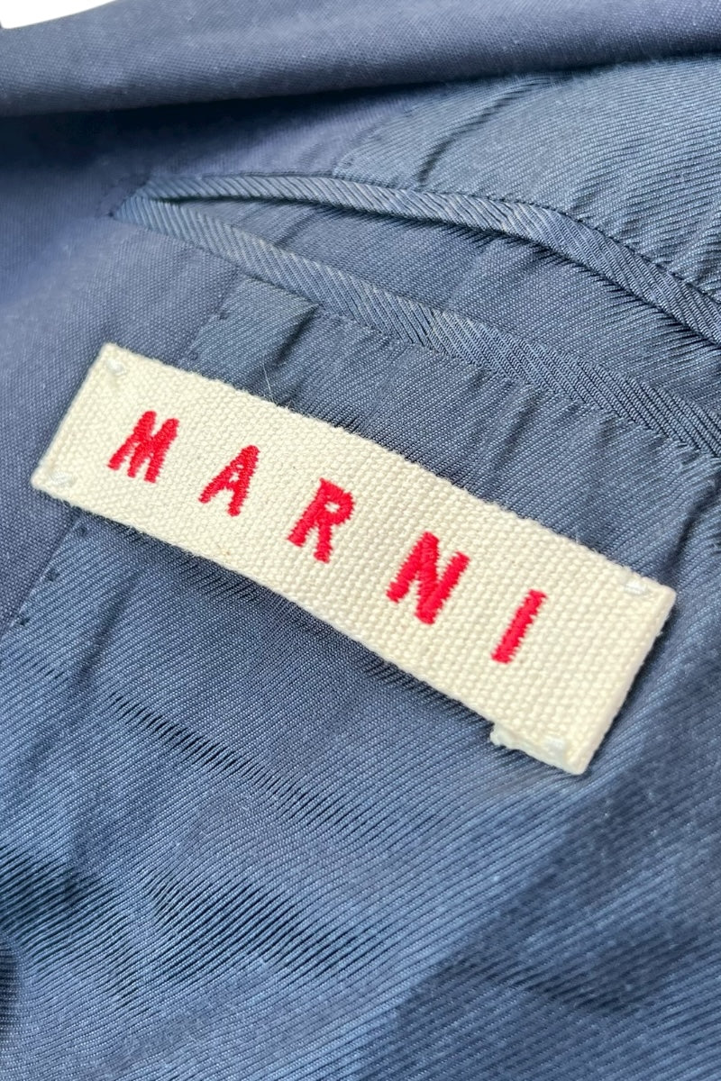 MADE IN ITALY TAILORED JACKET / NAVY [SIZE: 50 USED]