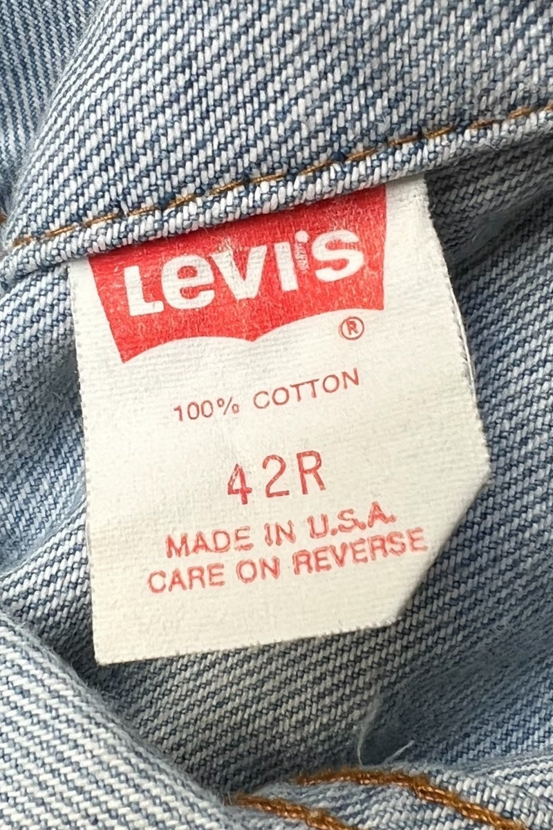 MADE IN USA 87'S 70506 0216 DENIM JACKET / INDIGO [SIZE: 42 USED]
