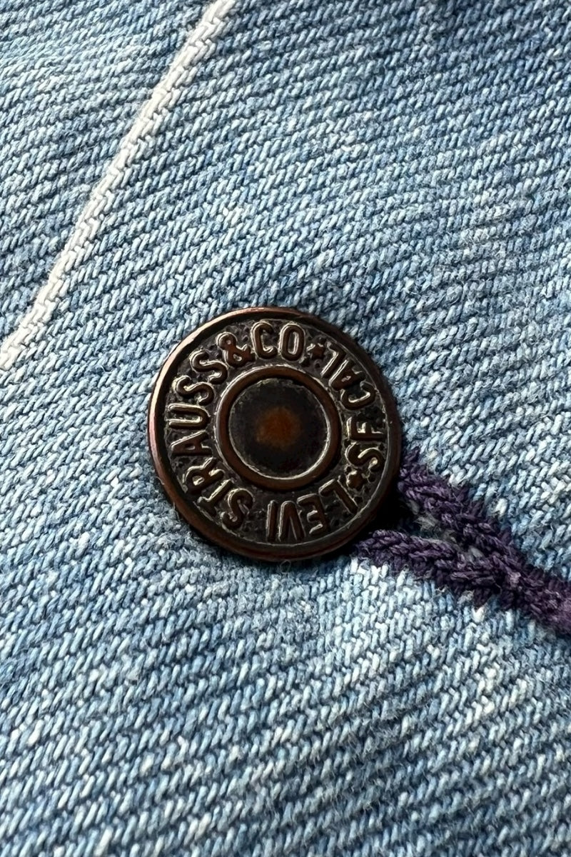 MADE IN USA 87'S 70506 0216 DENIM JACKET / INDIGO [SIZE: 42 USED]